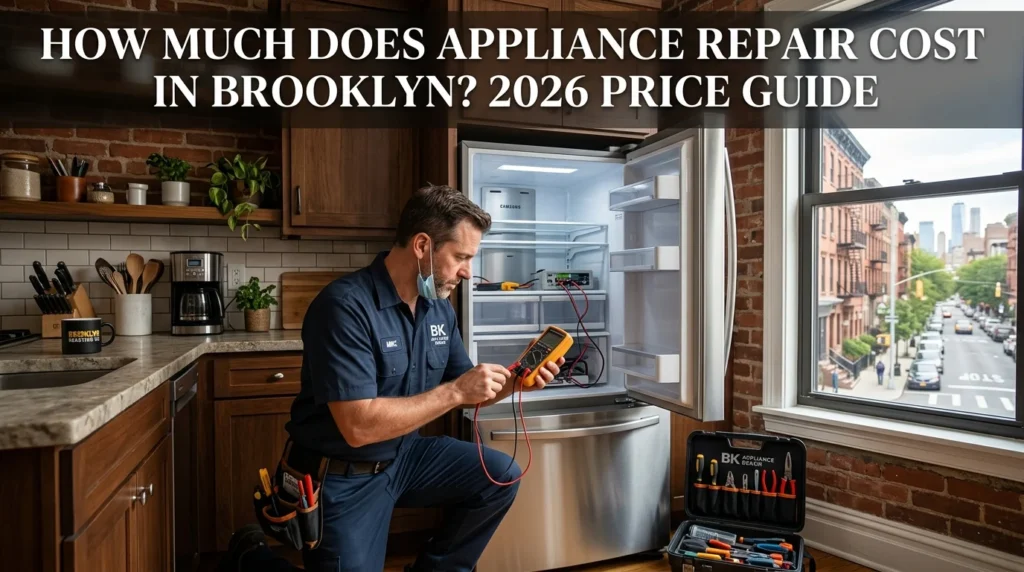 How Much Does Appliance Repair Cost in Brooklyn? 2026 Price Guide