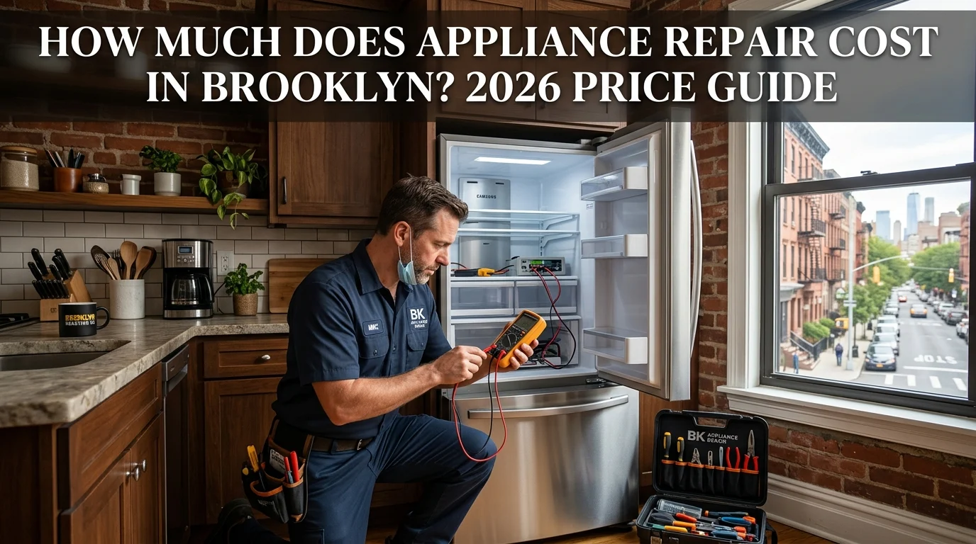 How Much Does Appliance Repair Cost in Brooklyn? 2026 Price Guide
