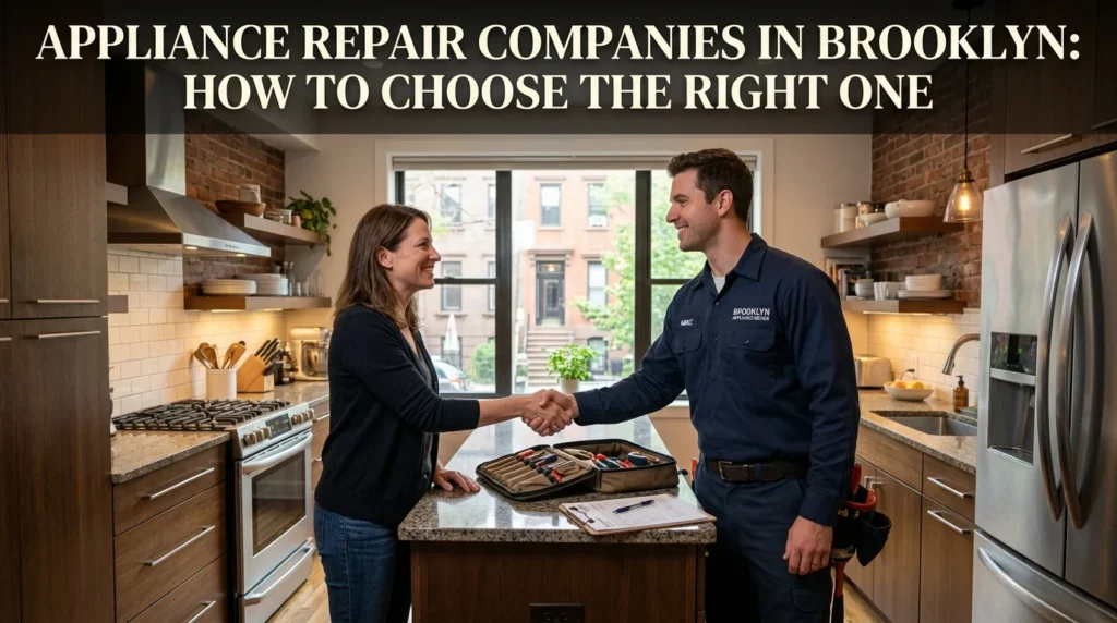 Appliance Repair Companies in Brooklyn How to Choose the Right One