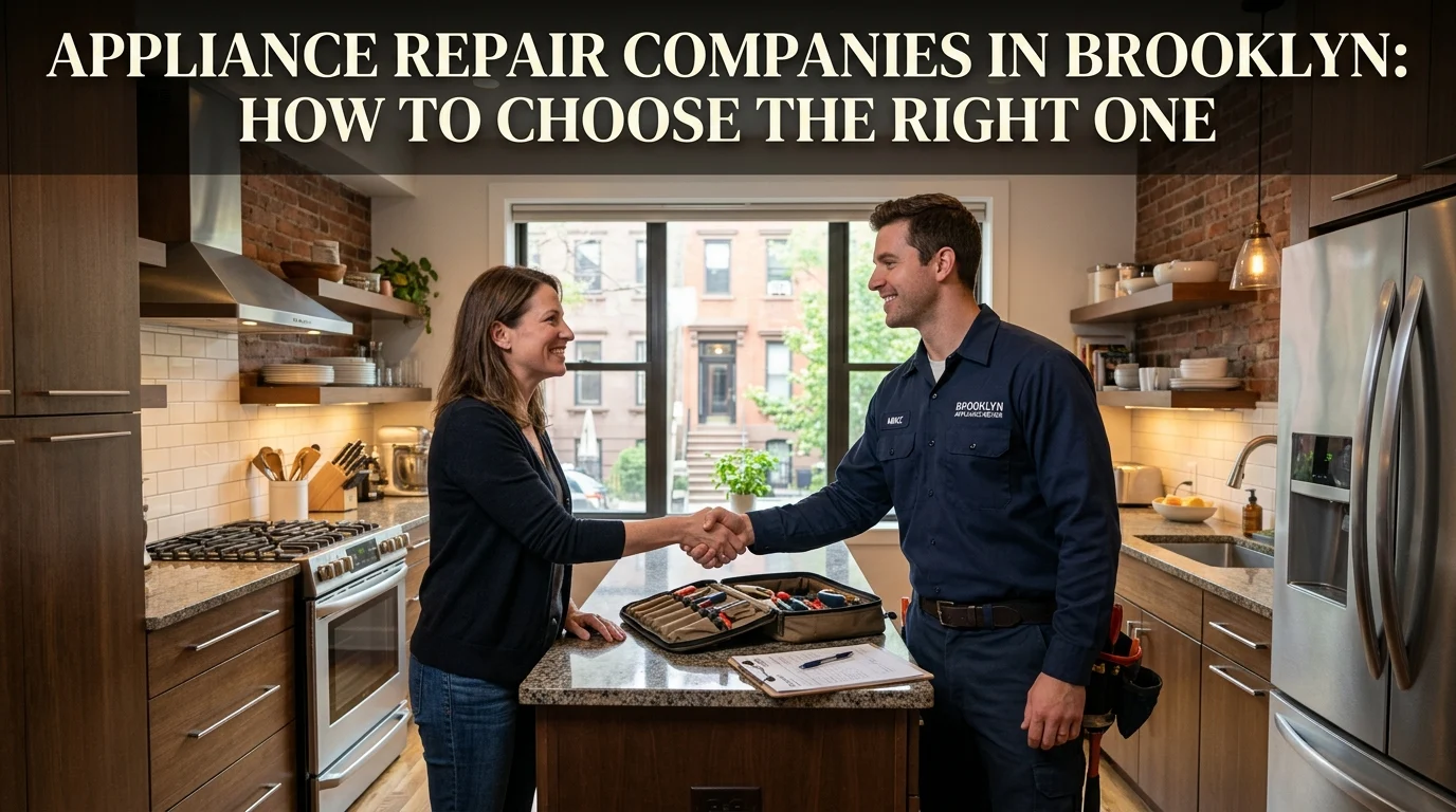 Appliance Repair Companies in Brooklyn How to Choose the Right One