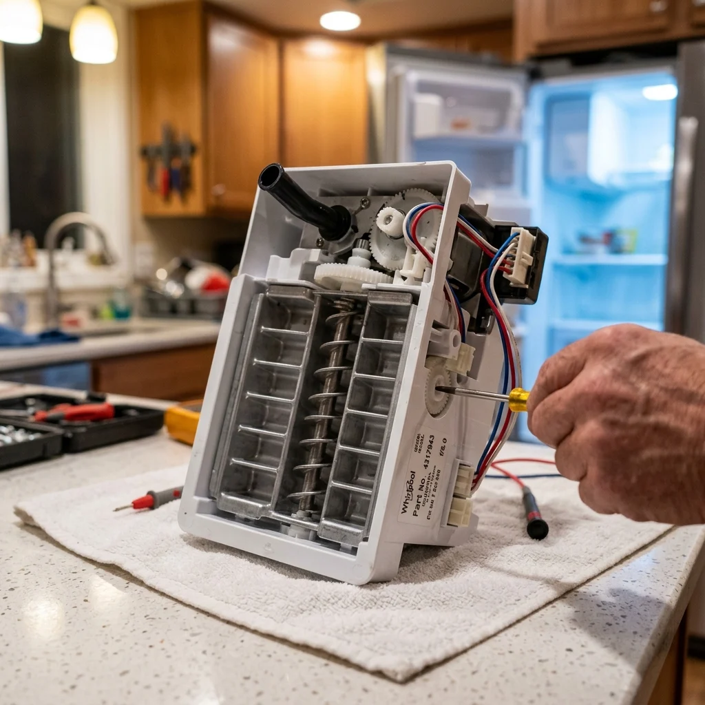 Refrigerator_ice_maker_assembly